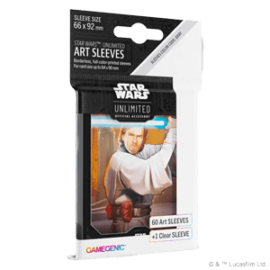 60 Gamegenic Obi-Wan Kenobi Sleeves - Star Wars Unlimited Products
