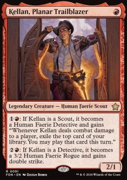 Kellan, Planar Trailblazer - Magic: The Gathering Foundations (Rare) [FDN-91]