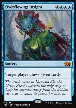 Overflowing Insight - Foundations Jumpstart (Mythic) [J25-341]