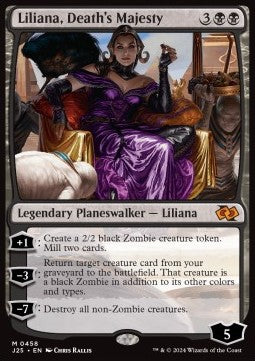 Liliana, Death's Majesty - Foundations Jumpstart (Mythic) [J25-458]