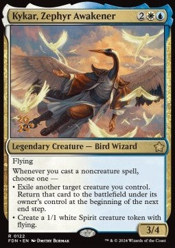 Kykar, Zephyr Awakener - Magic: The Gathering Foundations: Promos (Rare) [PFDN-122]