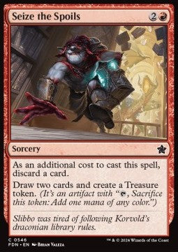 Seize the Spoils - Magic: The Gathering Foundations: Beginner Box (Common) [BFDN-546]