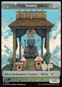 Shrine Token (Colorless 1/1) - Secret Lair Commander Deck: 20 Ways to Win (Token) [SLD20WTW-1835]