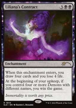 Liliana's Contract - Secret Lair Commander Deck: 20 Ways to Win (Rare) [SLD20WTW-1844]