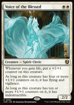 Voice of the Blessed - Innistrad Remastered (Rare) [INR-50]
