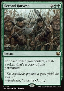 Second Harvest - Innistrad Remastered (Rare) [INR-213]