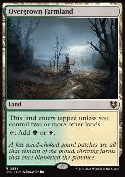 Overgrown Farmland - Innistrad Remastered (Rare) [INR-281]