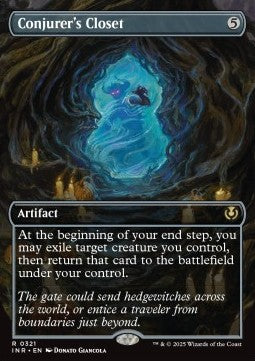 Conjurer's Closet (V.1) - Innistrad Remastered: Extras (Rare) [XINR-321]