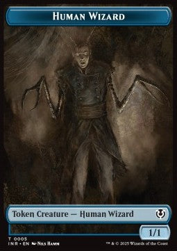 Human Wizard Token (U 1/1) // Jace, Unraveler of Secrets Emblem