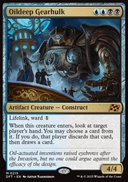 Oildeep Gearhulk - Aetherdrift (Mythic) [DFT-215]