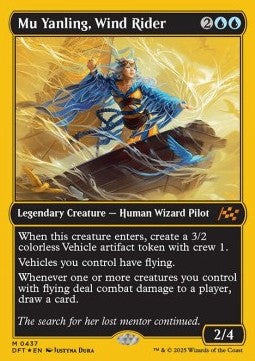 Mu Yanling, Wind Rider - Aetherdrift: First-Place (Mythic) [DFTFP-437]