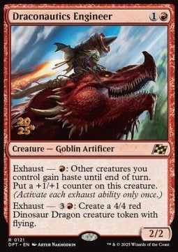 Draconautics Engineer (V.1) - Aetherdrift: Promos (Rare) [PDFT-121]