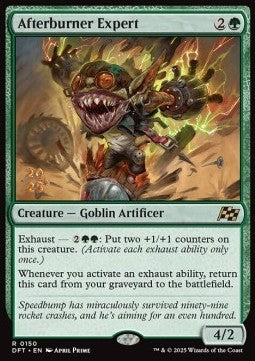 Afterburner Expert (V.1) - Aetherdrift: Promos (Rare) [PDFT-150]