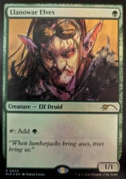 Llanowar Elves - Secret Lair Drop Series (Rare) [SLD-800]