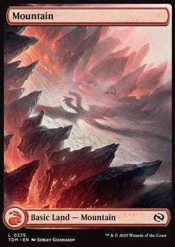 Mountain (V.1) - Tarkir: Dragonstorm (Land) [TDM-275]
