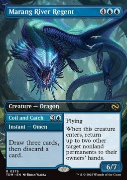 Marang River Regent // Coil and Catch - Tarkir: Dragonstorm: Extras (Rare) [XTDM-378]