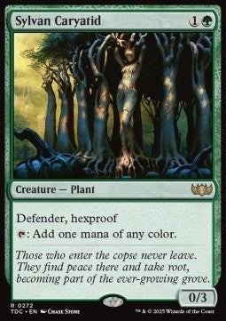 Sylvan Caryatid - Commander: Tarkir: Dragonstorm (Rare) [TDC-272]