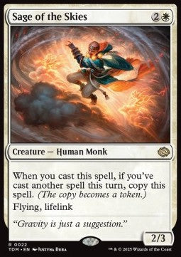 Sage of the Skies - Tarkir: Dragonstorm (Rare) [TDM-22]
