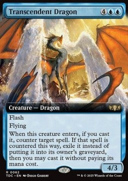Transcendent Dragon - Commander: Tarkir: Dragonstorm: Extras (Rare) [XTDC-62]