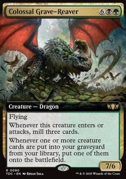 Colossal Grave-Reaver - Commander: Tarkir: Dragonstorm: Extras (Rare) [XTDC-90]