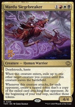 Mardu Siegebreaker (V.1) - Tarkir: Dragonstorm: Promos (Rare) [PTDM-206]