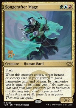 Songcrafter Mage (V.1) - Tarkir: Dragonstorm: Promos (Rare) [PTDM-225]
