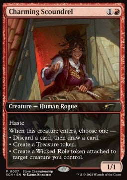 Charming Scoundrel - Store Championship Promos (Rare) [SCH-37]