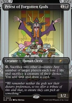Priest of Forgotten Gods - Secret Lair Drop Series: The Ultimate Pencil Superdrop (Rare) [SLDUP-2006]