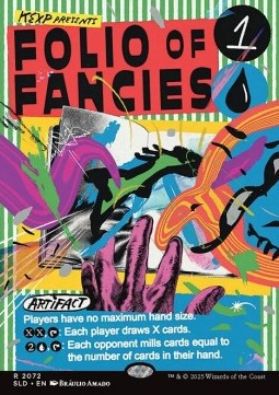 Folio of Fancies - Secret Lair Drop Series: The Ultimate Pencil Superdrop (Rare) [SLDUP-2072]