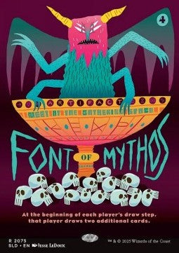 Font of Mythos - Secret Lair Drop Series: The Ultimate Pencil Superdrop (Rare) [SLDUP-2075]