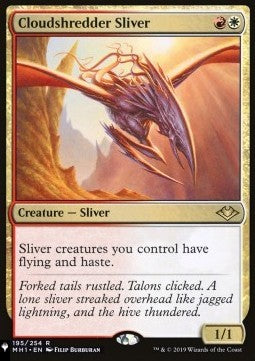 Cloudshredder Sliver - Secret Lair Commander Deck: Everyone's Invited! (Rare)