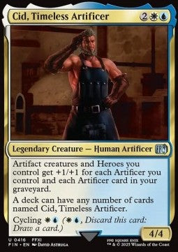 Cid, Timeless Artificer (V.10) - FINAL FANTASY: Extras (Uncommon) [XFIN-416]