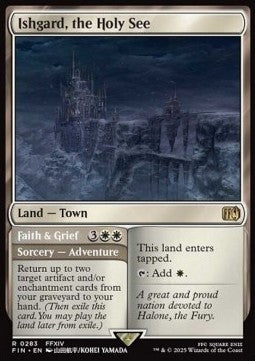 Ishgard, the Holy See // Faith & Grief - FINAL FANTASY (Rare) [FIN-283]