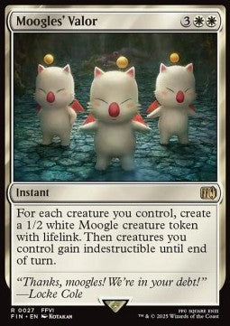 Moogles' Valor - FINAL FANTASY (Rare) [FIN-27]
