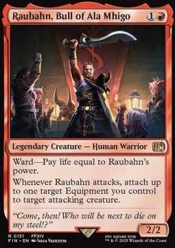 Raubahn, Bull of Ala Mhigo - FINAL FANTASY (Rare) [FIN-151]