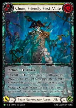 Chum, Friendly First Mate (Extended Art Rainbow Foil) - GEM Pack Promos (Promo) [GEM-046]