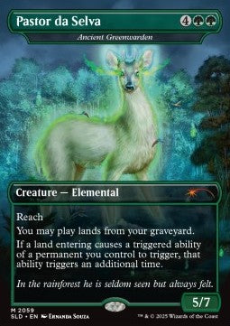 Ancient Greenwarden (V.1) - Secret Lair Drop Series: Secret Lair x National Association of Latino Arts and Cultures (Mythic) [SLDLAC-2059]