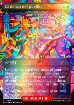 Expressive Iteration (V.2) - Secret Lair Drop Series: Secret Lair x National Association of Latino Arts and Cultures (Rare) [SLDLAC-2060]