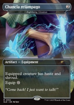 Lightning Greaves (V.1) - Secret Lair Drop Series: Secret Lair x National Association of Latino Arts and Cultures (Rare) [SLDLAC-2062]