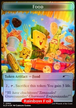 Food Token (V.2) - Secret Lair Drop Series: Secret Lair x National Association of Latino Arts and Cultures (Token) [SLDLAC-2064]