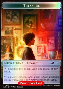 Treasure Token (V.2) - Secret Lair Drop Series: Secret Lair x National Association of Latino Arts and Cultures (Token) [SLDLAC-2065]