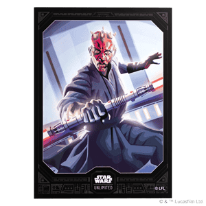 60 Gamegenic Darth Maul, Sith Revealed Sleeves - Legends of the Force