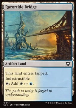 Razortide Bridge - Commander: Edge of Eternities (Common) [EOC-171]