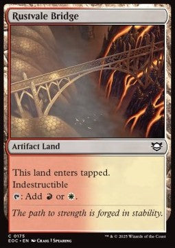 Rustvale Bridge - Commander: Edge of Eternities (Common) [EOC-175]