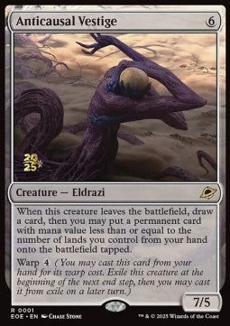 Anticausal Vestige (V.1)