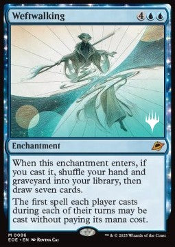Weftwalking (V.2) - Edge of Eternities: Promos (Mythic) [PEOE-86]