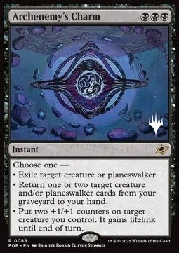 Archenemy's Charm (V.2) - Edge of Eternities: Promos (Rare) [PEOE-88]