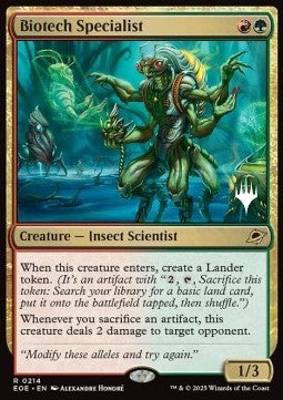 Biotech Specialist (V.2) - Edge of Eternities: Promos (Rare) [PEOE-214]