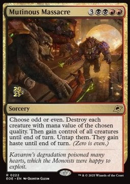 Mutinous Massacre (V.1) - Edge of Eternities: Promos (Rare) [PEOE-222]
