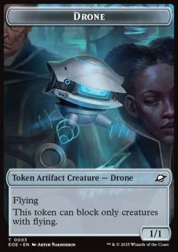 Drone Token (A 1/1) // Robot Token (A 2/2)